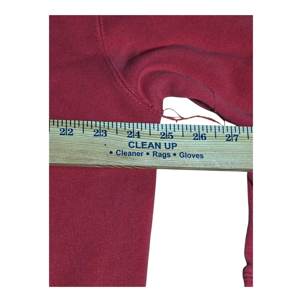 Vintage Ohio State Buckeyes Red Hoodie Sweatshirt Adult XL Embroidered Logo NCAA - Picture 3 of 9